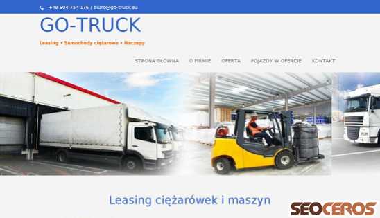 go-truck.eu/index.php desktop előnézeti kép