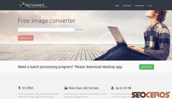 go2convert.com desktop Vorschau
