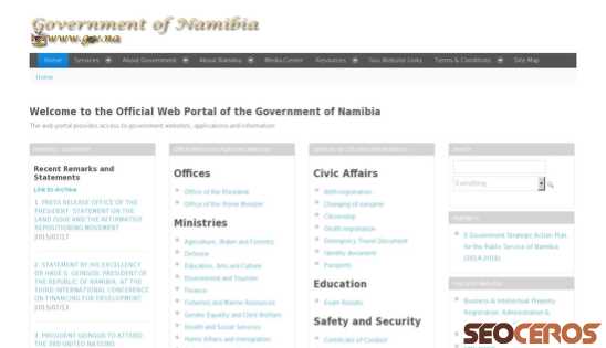 gov.na desktop előnézeti kép
