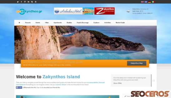 gozakynthos.gr desktop náhľad obrázku