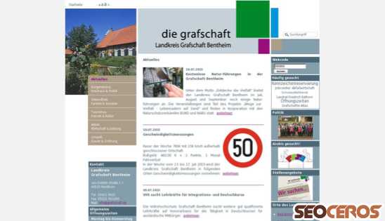 grafschaft-bentheim.de desktop prikaz slike