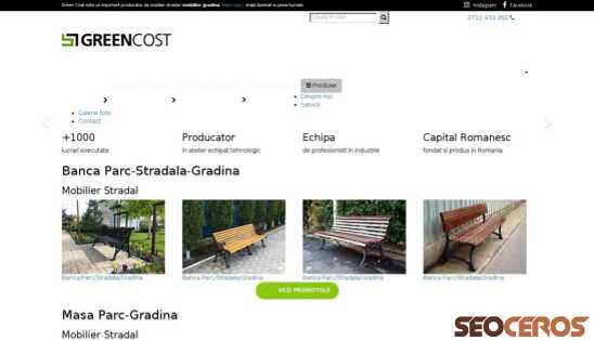 greencost.ro desktop previzualizare