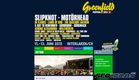 greenfieldfestival.ch desktop előnézeti kép