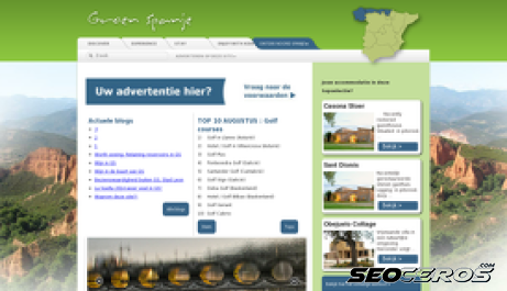 greenspain.co.uk desktop náhled obrázku