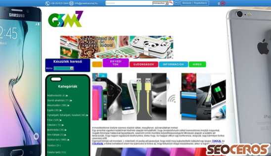 gsm7.hu desktop náhled obrázku