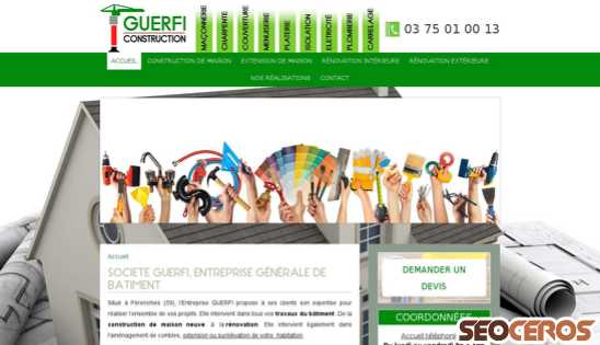 guerfi-extension-renovation.fr desktop Vista previa