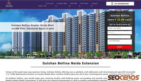 gulshanbellina.net.in desktop preview