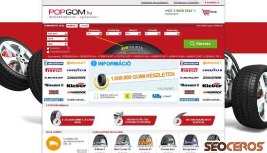 gumi-popgom.hu desktop náhled obrázku