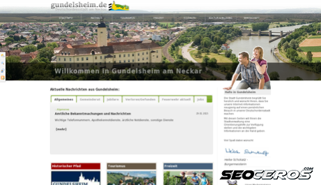 gundelsheim.de desktop Vista previa