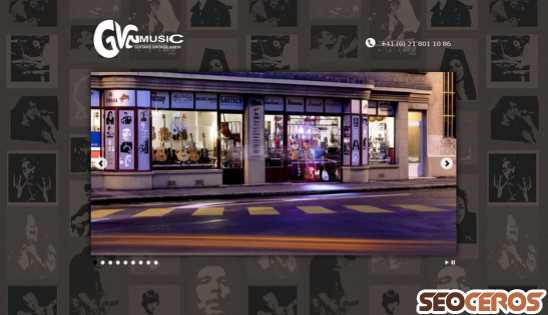 gvnmusic.com desktop náhľad obrázku