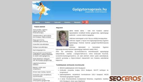 gyogytornapraxis.hu desktop náhľad obrázku