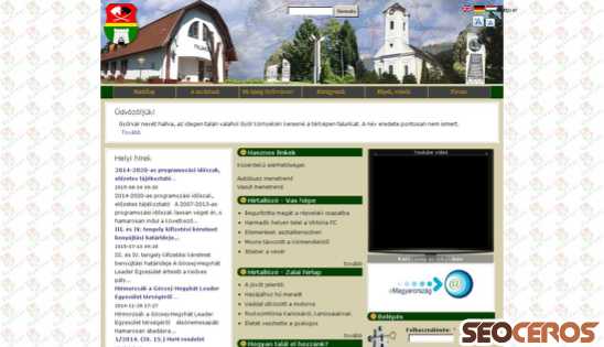 gyorvar.hu desktop Vista previa