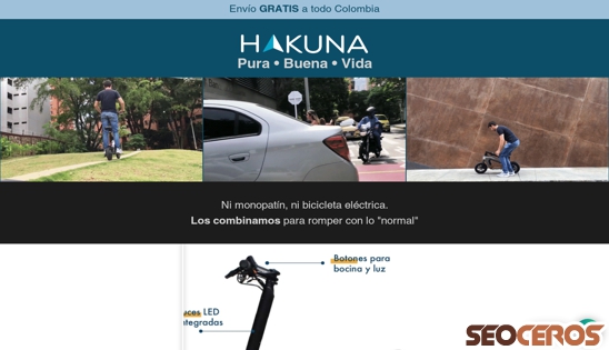 hakunamovilidad.com desktop náhľad obrázku