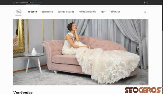 haljine-za-svadbe.rs desktop náhľad obrázku