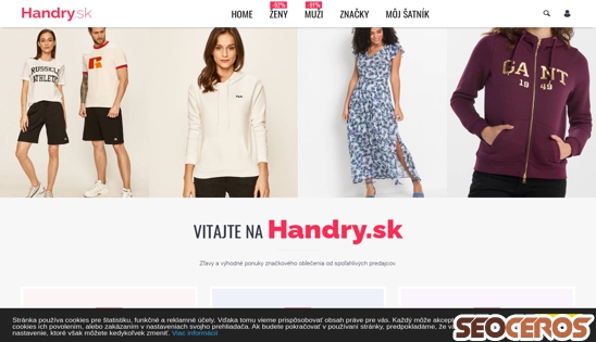 handry.sk desktop előnézeti kép