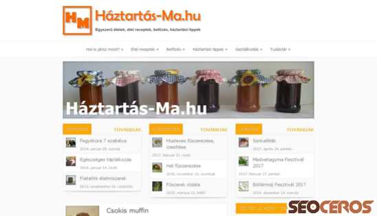 haztartas-ma.hu desktop előnézeti kép