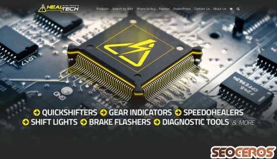 healtech-electronics.com desktop náhled obrázku