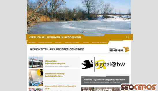 heddesheim.de desktop náhľad obrázku