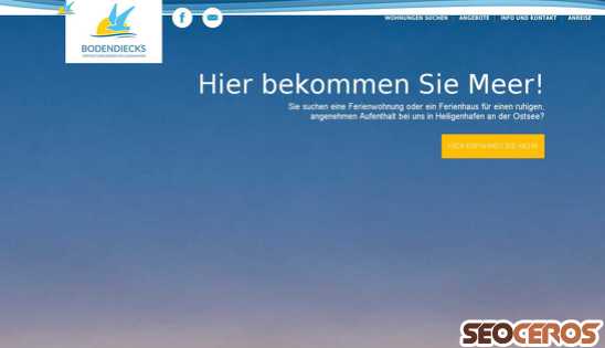 heiligenhafen-vermietung.de desktop Vista previa