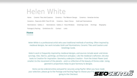 helen-white.co.uk desktop vista previa