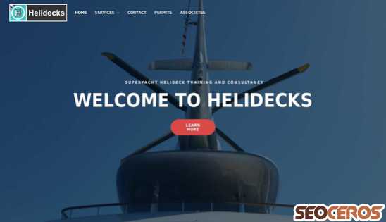 helidecks.co.uk desktop náhled obrázku