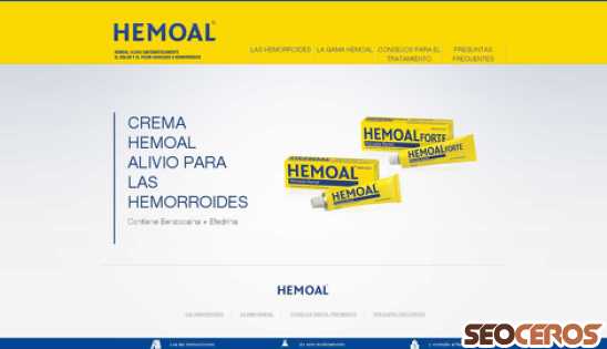 hemoal.es desktop prikaz slike