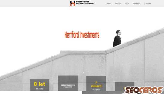 hertfordinvestments.com desktop náhled obrázku