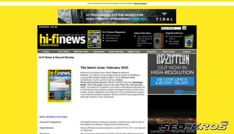 hifinews.co.uk desktop náhled obrázku