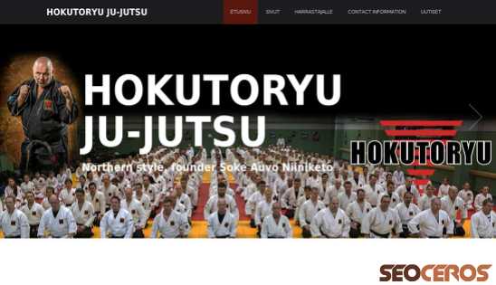 hokutoryu.com desktop förhandsvisning