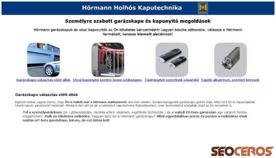 holhoskapu.hu desktop előnézeti kép