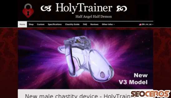 holytrainer.com desktop förhandsvisning