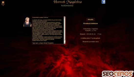 homafest.hu desktop előnézeti kép