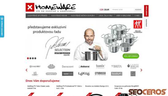 homeware.cz desktop náhľad obrázku