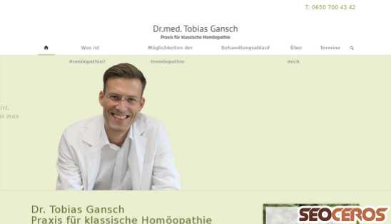 homoeopathie-gansch.at desktop Vista previa