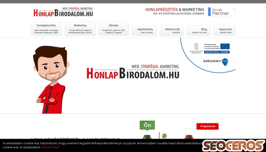 honlapbirodalom.hu desktop náhľad obrázku