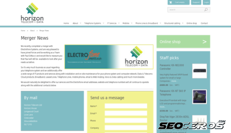 electrofone.co.uk desktop previzualizare