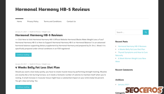 hormonalharmonyhb5reviews.com desktop vista previa