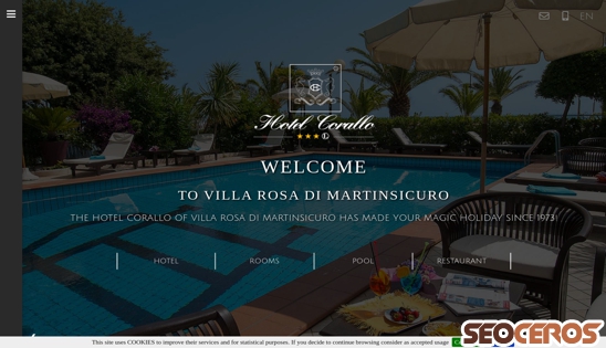 hotelcoralloabruzzo.it desktop Vista previa