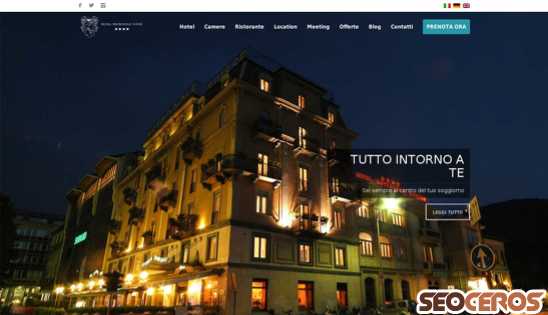 hotelmetropolesuisse.com desktop náhled obrázku
