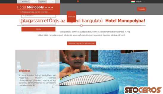 hotelmonopoly.hu desktop prikaz slike