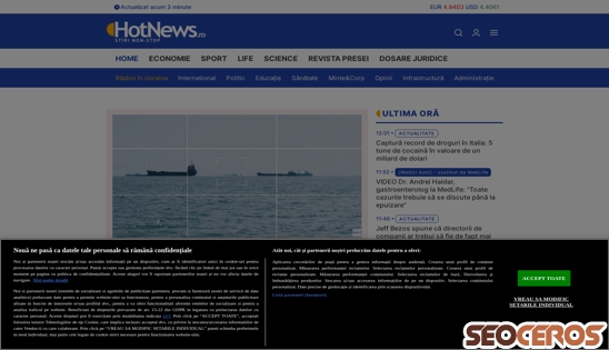 hotnews.ro desktop Vista previa