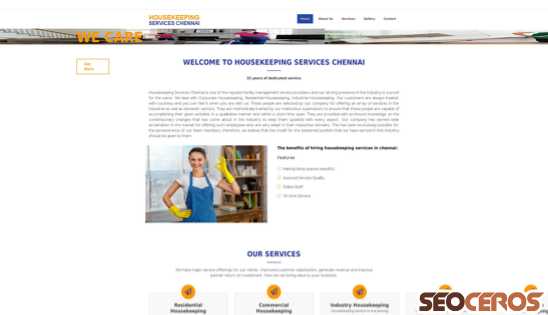 housekeepingserviceschennai.com desktop preview