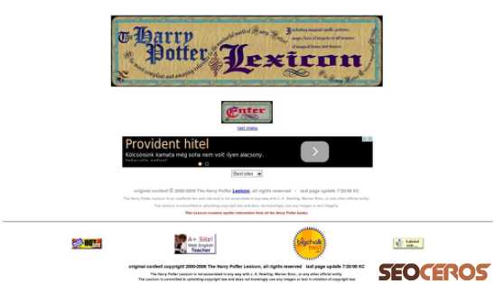 hp-lexicon.org desktop náhled obrázku