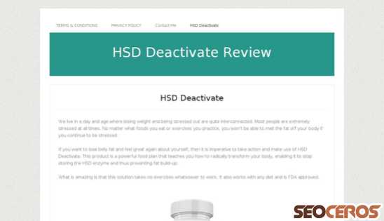 hsddeactivate.com desktop anteprima