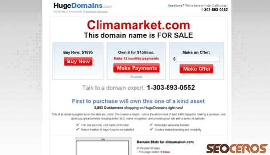 climamarket.com desktop obraz podglądowy