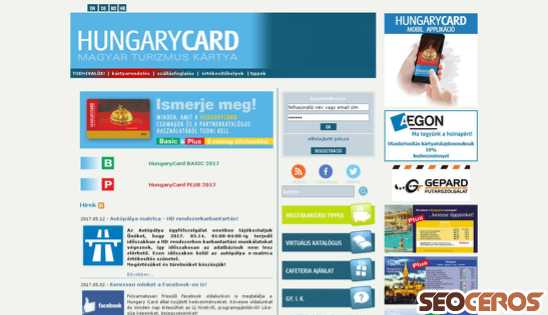 hungarycard.hu desktop előnézeti kép