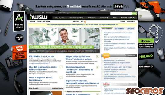 hwsw.hu desktop náhľad obrázku