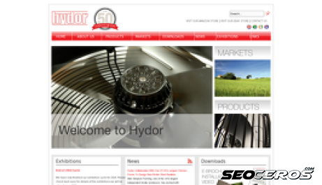 hydor.co.uk desktop náhľad obrázku