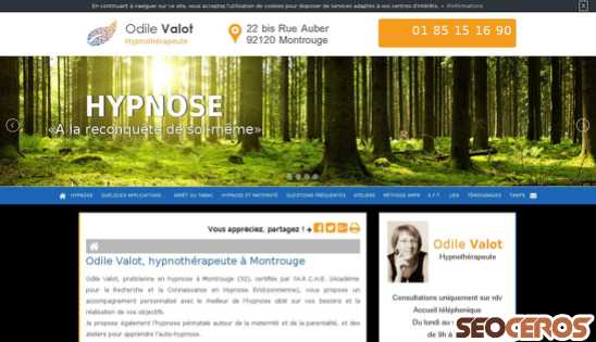 hypnose-valot.fr desktop prikaz slike