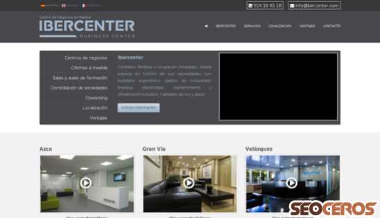ibercenter.com desktop 미리보기